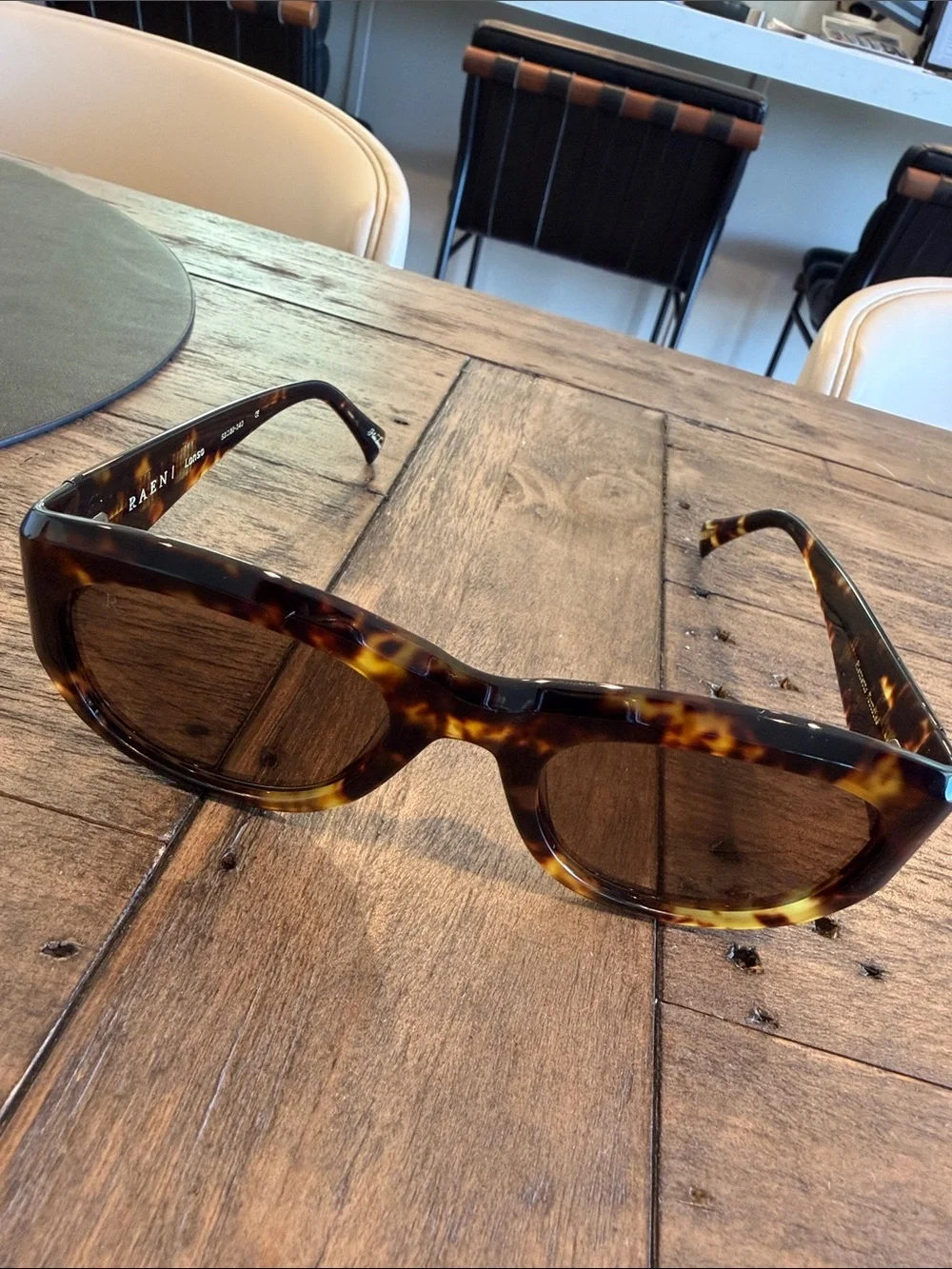 RAEN Lonso Ristretto Tortoise Aria Sunglasses 53mm + Case